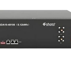 Shoto 5.12kW Lithium Ion Battery (5.12-100ah)