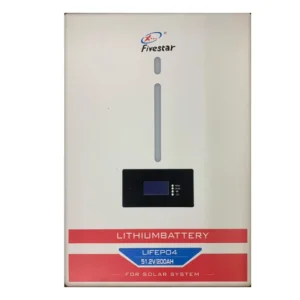 Fivestar 51.2V 200AH 10.24KWH LiFePo4 Lithium Battery ILBA200ah/48V