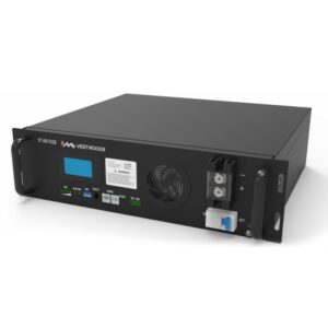 Vestwoods Lithium-ion LifePO4 Battery VT48100E-A2 5.12kWh - 51.2V - 16 Cell- 100Ah 3U LCD No SNMP / up to 10 Year Warranty